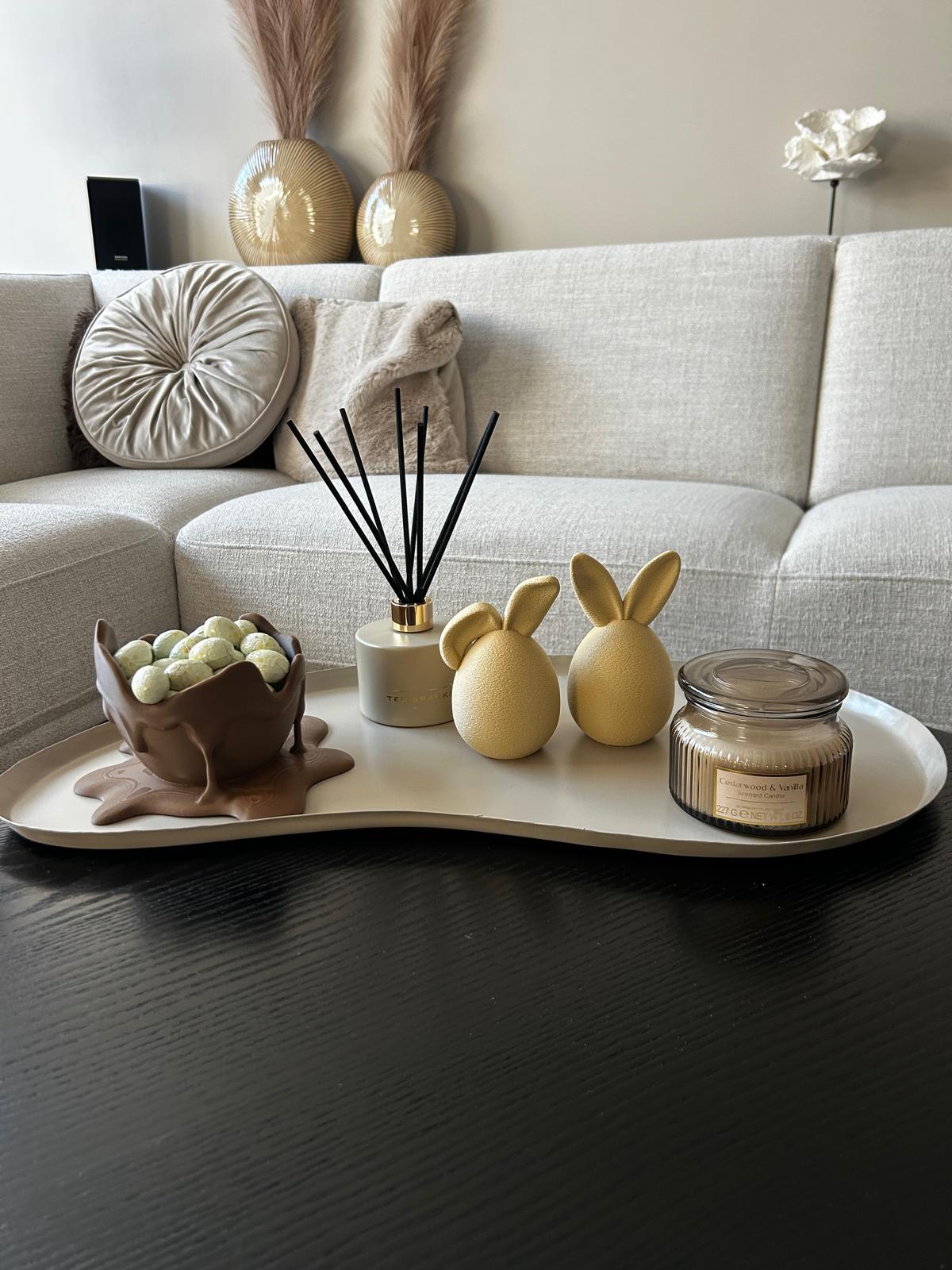 Fuzzy bunny eggs (Set)