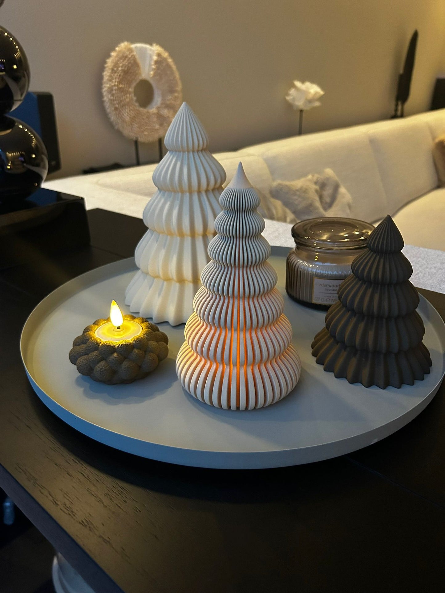 Christmas tree ledlight (striped)