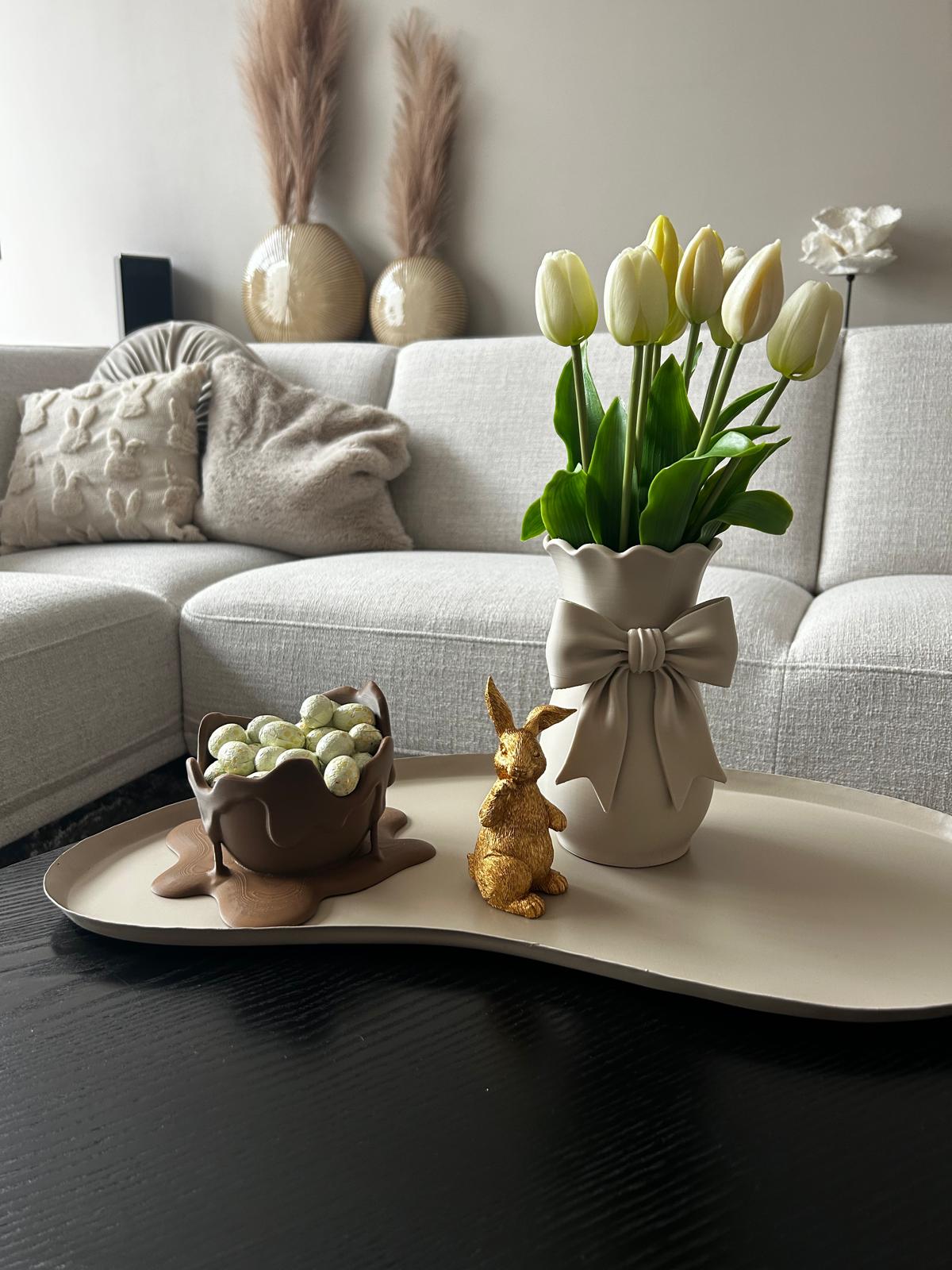 Golden Easter bunny (Standing)