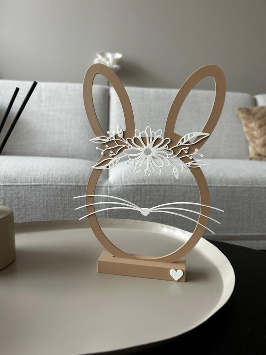 Bunny flower frame