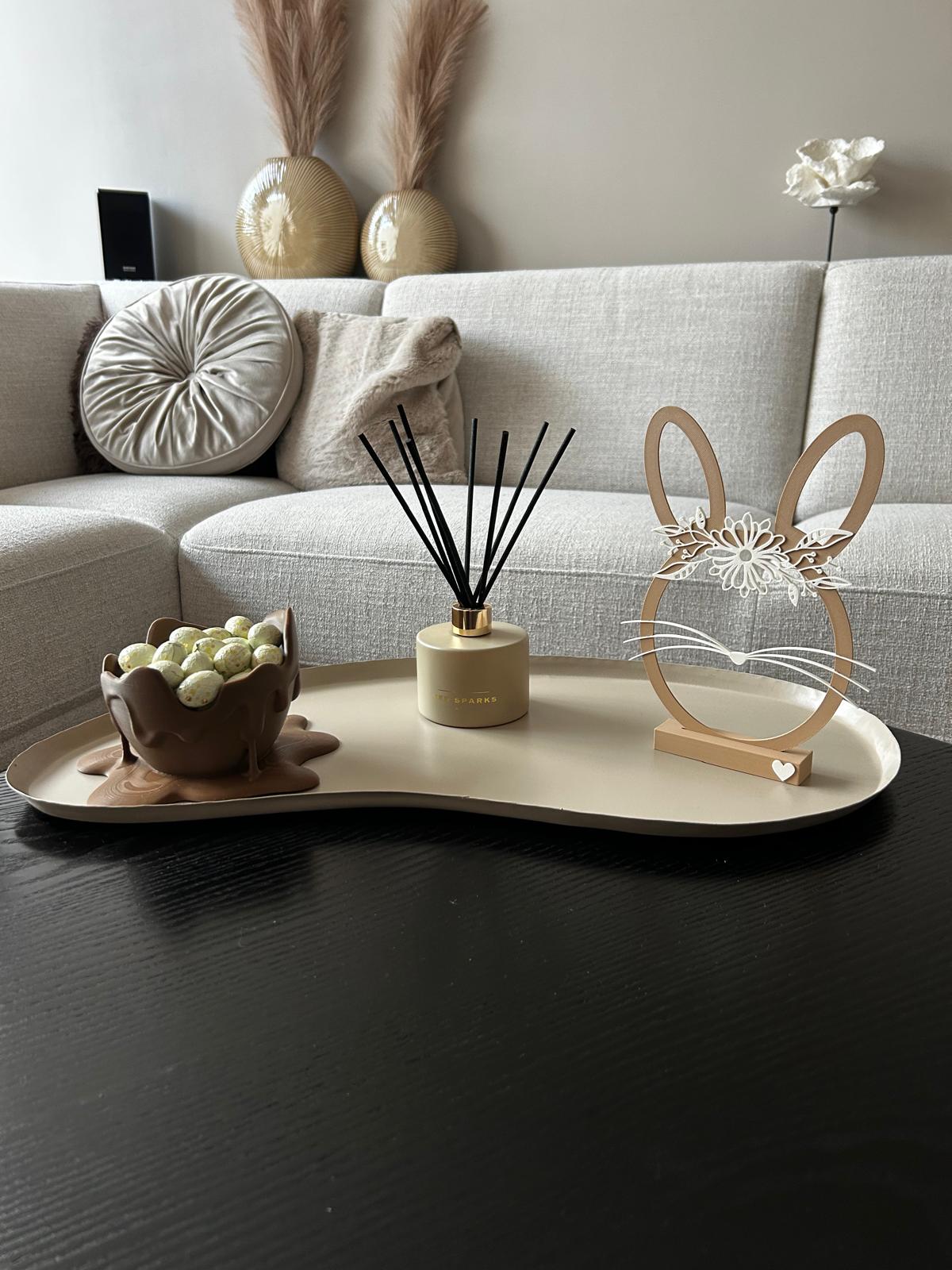 Bunny flower frame